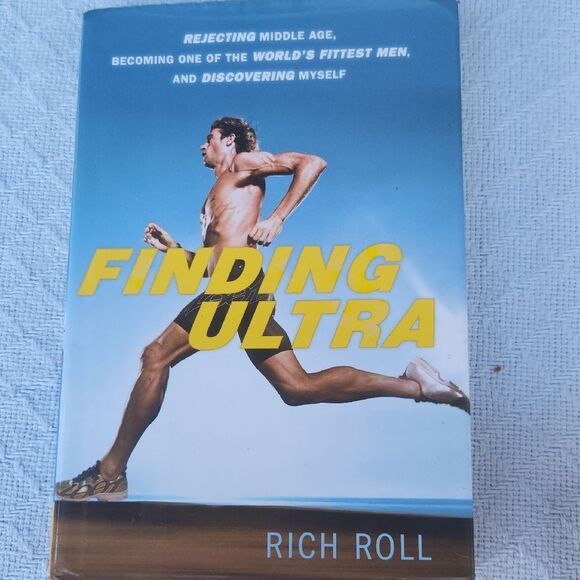 Finding Ultra by Rich Roll - Blue and Yellow Cover 2012 Book - Picture 1 of 7